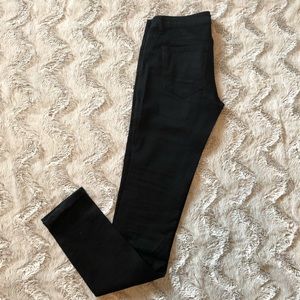 AQUA black skinny jeans